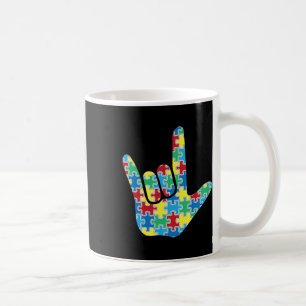 Liebe Schild Autismus Bewusstsein Kaffeetasse