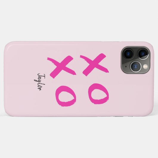 "Liebe Schlaganfälle" Personalisiertes Valentinsta Case-Mate iPhone Hülle (Rückseite (Horizontal))
