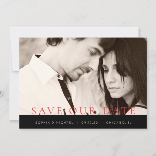 Liebe Schlaganfälle Save the Date (Vorderseite)