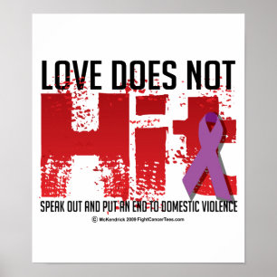 Liebe schlägt nicht poster