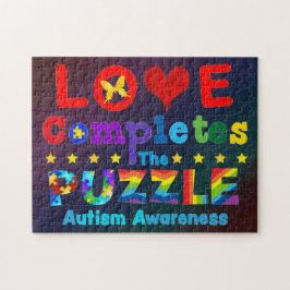 Liebe schließt das Puzzle ab
