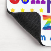 Liebe schließt das Puzzle ab Mousepad (Ecke)