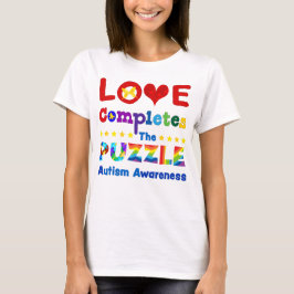 Liebe schließt das Puzzle ab T-Shirt