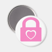 Liebe schloss sich ein. magnet (Vorderseite/Rückseite)