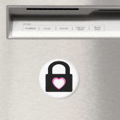 Liebe schloss sich ein. magnet (In Situ (Geschirrspüler))