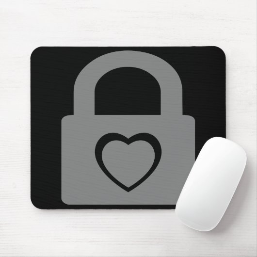 Liebe schloss sich ein. mousepad (Mit Mouse)