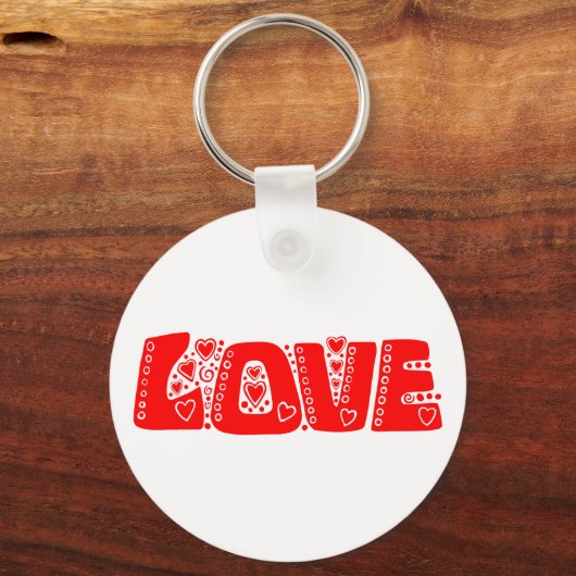 Liebe Schlüsselanhänger (Vorderseite)