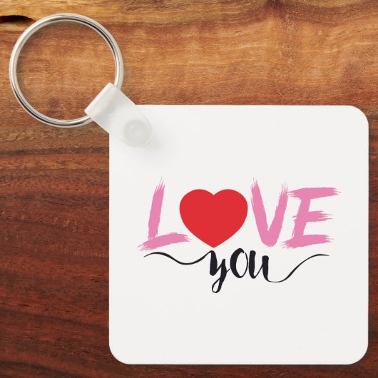 Liebe Schlüsselanhänger (Vorderseite)