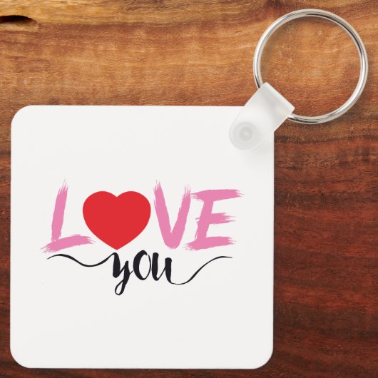 Liebe Schlüsselanhänger (Rückseite)