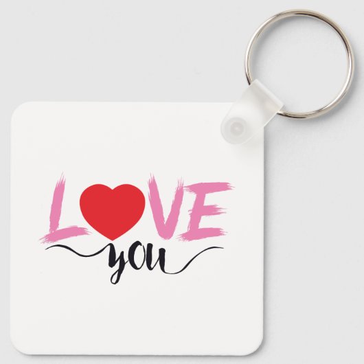 Liebe Schlüsselanhänger (Rückseite)