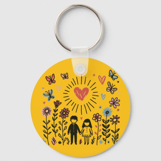 Liebe Schlüsselanhänger (Vorderseite)