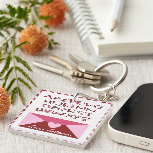 Liebe Schlüsselanhänger (Vorderseite rechts)