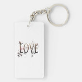 Liebe Schlüsselanhänger (Rückseite)