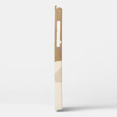 Liebe schmilzt nie Schneemann Case-Mate iPhone Hülle (Rückseite / Links)