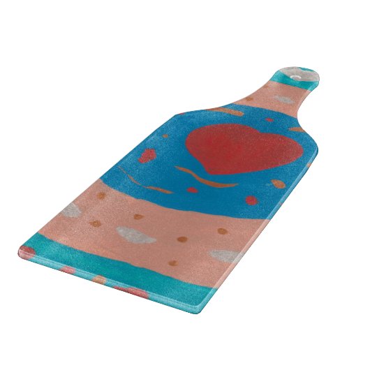 Liebe Schneidebrett (Ecke)