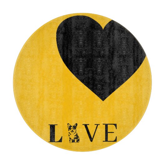 LIEBE SCHNEIDEBRETT (Vorderseite)