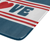 Liebe Schneidebrett (Ecke)