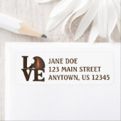 LIEBE Schokolade Drop Candy Valentinstag (Insitu)