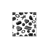 Liebe Schokolade Gummistempel (Prägung)