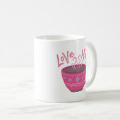Liebe Schokolade Kaffee Tasse (VorderseiteRechts)