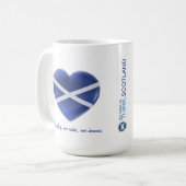 Liebe Schottland Kaffeetasse (Vorderseite Links)