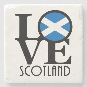 LIEBE Schottland Steinuntersetzer
