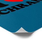 Liebe schranz lustig harte tekno techno deutsche f poster (Ecke)