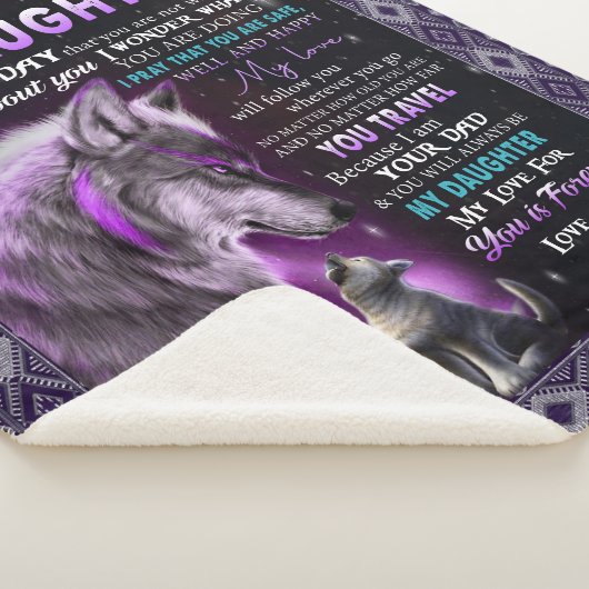 Liebe| Schreiben an meine Tochter-Liebe für Sie Sherpadecke (3/4)