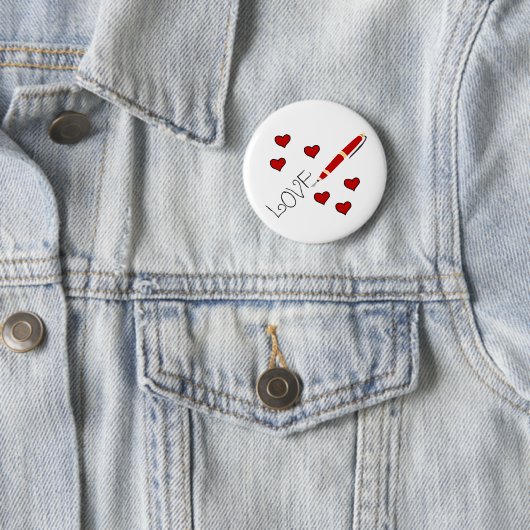 Liebe (Schreiben) Button (Beispiel)