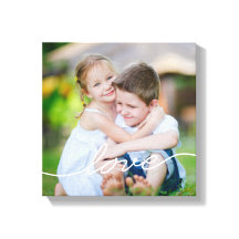 LIEBE Schreiben von Leinwand für benutzerdefiniert