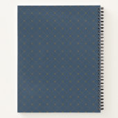 Liebe schreibt an mein Handband Keepake Journal Notizblock (Rückseite)