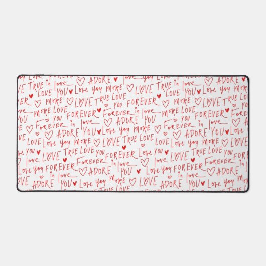 Liebe Schreibtischunterlage (Vorderseite)