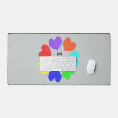 Liebe Schreibtischunterlage (Tastatur & Maus)