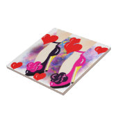 Liebe Schuhe - Spaß Lesben Geschenke & Zubehör Fliese (Seite)