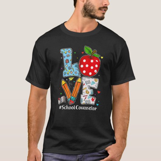 Liebe Schulberater Lehrer Bewertung Funny C T-Shirt (Vorderseite)