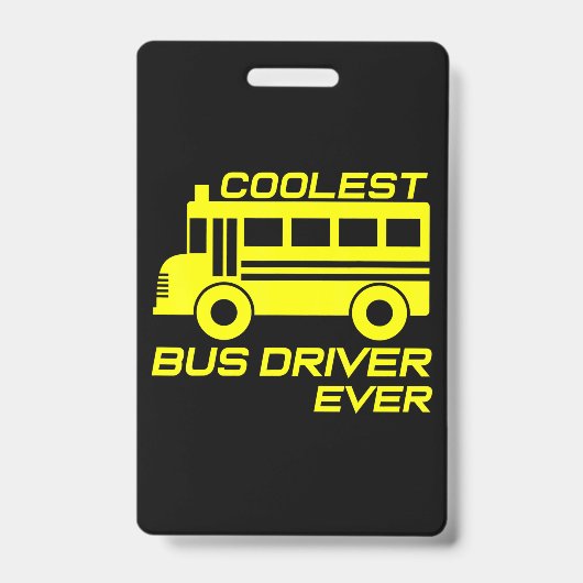 Liebe Schulbusfahrer coolster Busfahrer Ausweis (Vorderseite)
