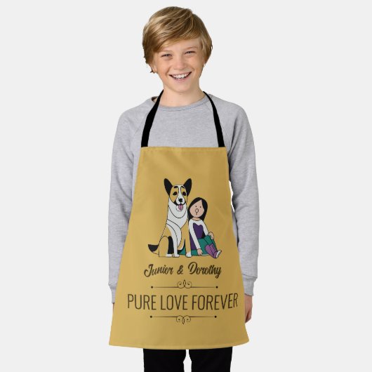 Liebe Schürze (Getragen)