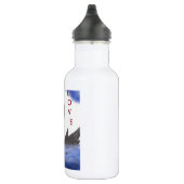 Liebe-Schwan-Wasser-Flasche Trinkflasche (Rechts)