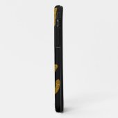 Liebe, Schwarz und Gold Case-Mate iPhone Hülle (Hinten/Links)