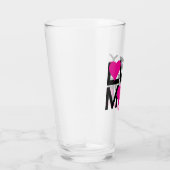 Liebe Schwarz und Rosa Mehr Glas (Rechts)
