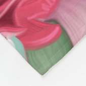 "LIEBE" Schwarz und Tan Cavalier Decke MEDIUM (Ecke)