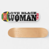 LIEBE SCHWARZE FRAU Skateboard (Horizontal)