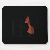 Liebe Schwarze Frauen, Rett dir selbst Mousepad (Vorne)