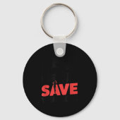 Liebe Schwarze Frauen, Rett dir selbst Schlüsselanhänger (Vorderseite)