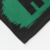 Liebe Schwarze Geschichte Hauttöne Herzen Blumen M Fleecedecke (Ecke)