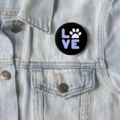 LIEBE - Schwarzes/Blaues Button (Beispiel)