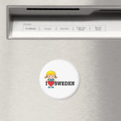 Liebe Schweden Magnet (In Situ (Geschirrspüler))