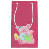 Liebe-Schwein-Geschenk-Tasche Kleine Geschenktüte (Vorderseite)