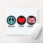 Liebe Schweine Mousepad (Mit Mouse)