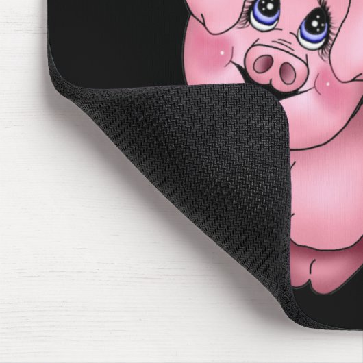 Liebe-Schweine Mousepad (Ecke)